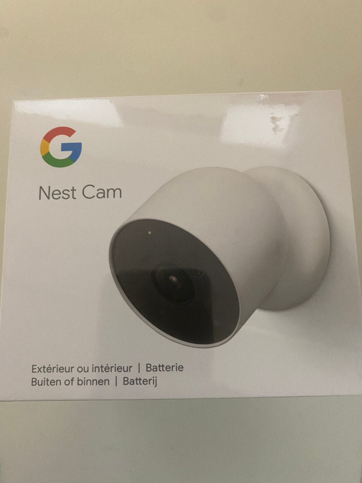 Google Nest Cam, volledig nieuw en geseald., Enlèvement, Neuf, Caméra extérieure