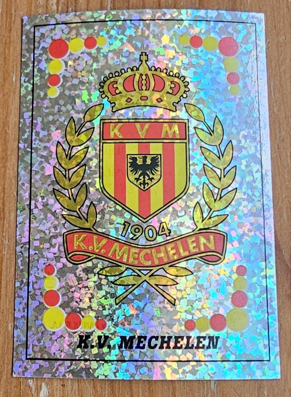 Panini Football 2003 #229 Badge KV Mechelen SC Voetbal!, Ophalen of Verzenden, Zo goed als nieuw, Sticker