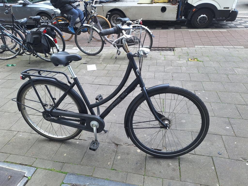 Damesfiets cortina, Fietsen en Brommers, Ophalen, Versnellingen