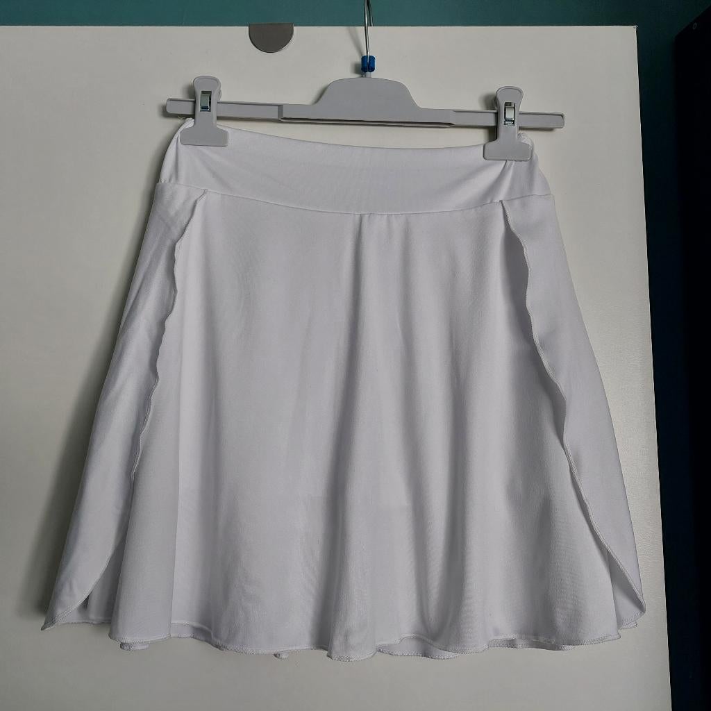 Jupe courte blanche pour filles de 170/15 ans, Enlèvement ou Envoi, Comme neuf, Fille, Robe ou Jupe