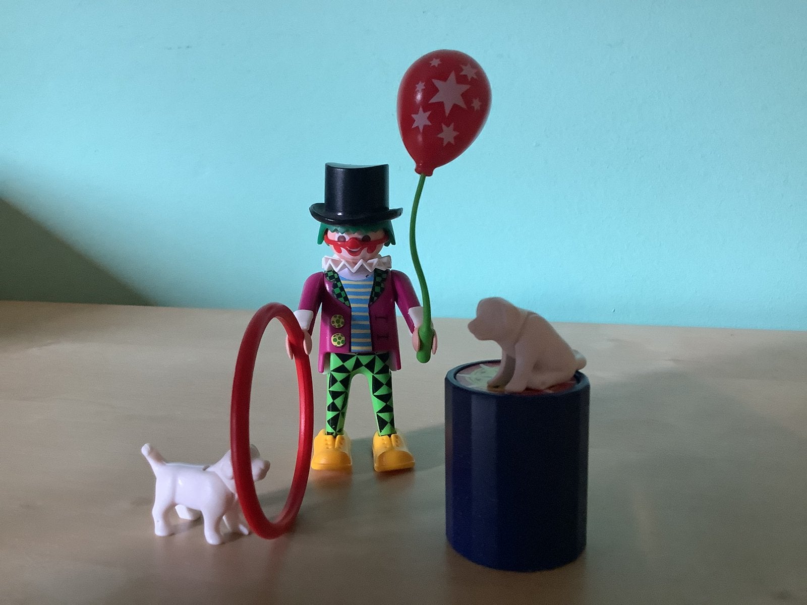 Playmobil - Clown dresseur de chiens (4760), Enfants & Bébés, Enlèvement ou Envoi, Comme neuf