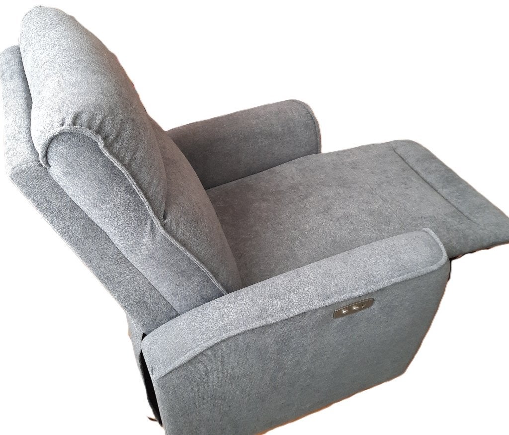 Elektrische fauteuil, Ophalen, Minder dan 75 cm, Zo goed als nieuw, Stof