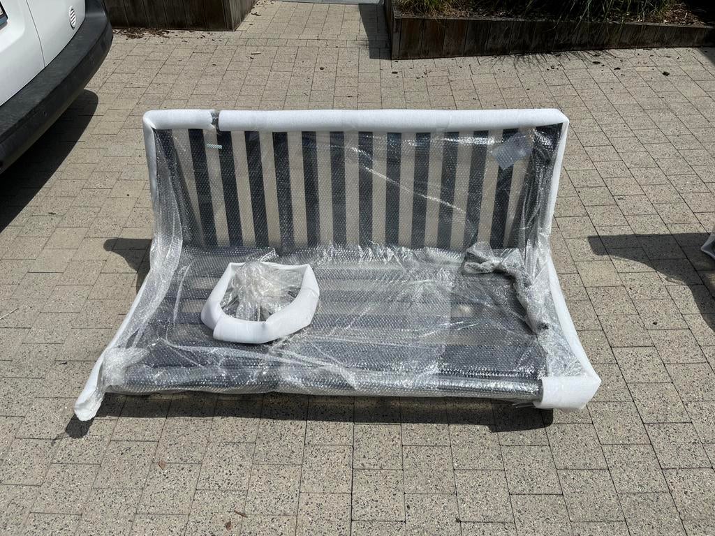 2- & 3-zit donkergrijs Exterioo, Tuin en Terras, Tuinsets en Loungesets, Ophalen, Nieuw, Aluminium, Loungeset