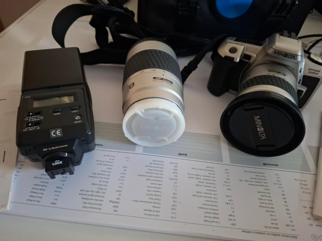 Minolta, Audio, Tv en Foto, Fotocamera's Analoog, Ophalen of Verzenden, Minolta