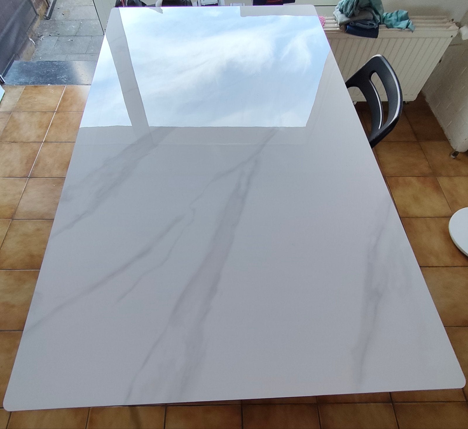 Table a manger céramique, Maison & Meubles, Neuf, Rectangulaire, 150 à 200 cm, 50 à 100 cm