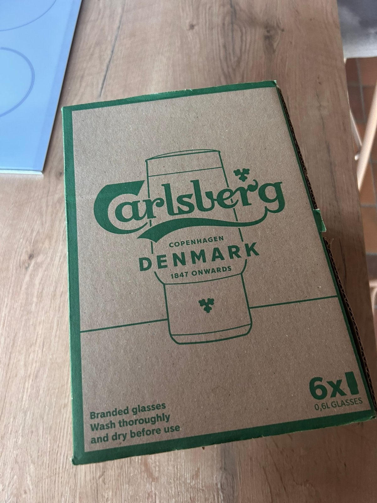 Verres Calsberg, Enlèvement, Neuf, Verre à bière