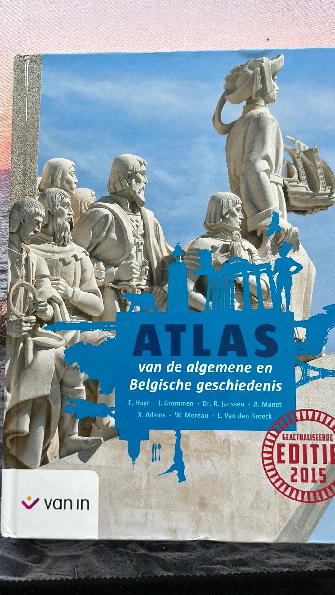 Atlas van de algemene en Belgische geschiedenis, Ophalen of Verzenden, Zo goed als nieuw