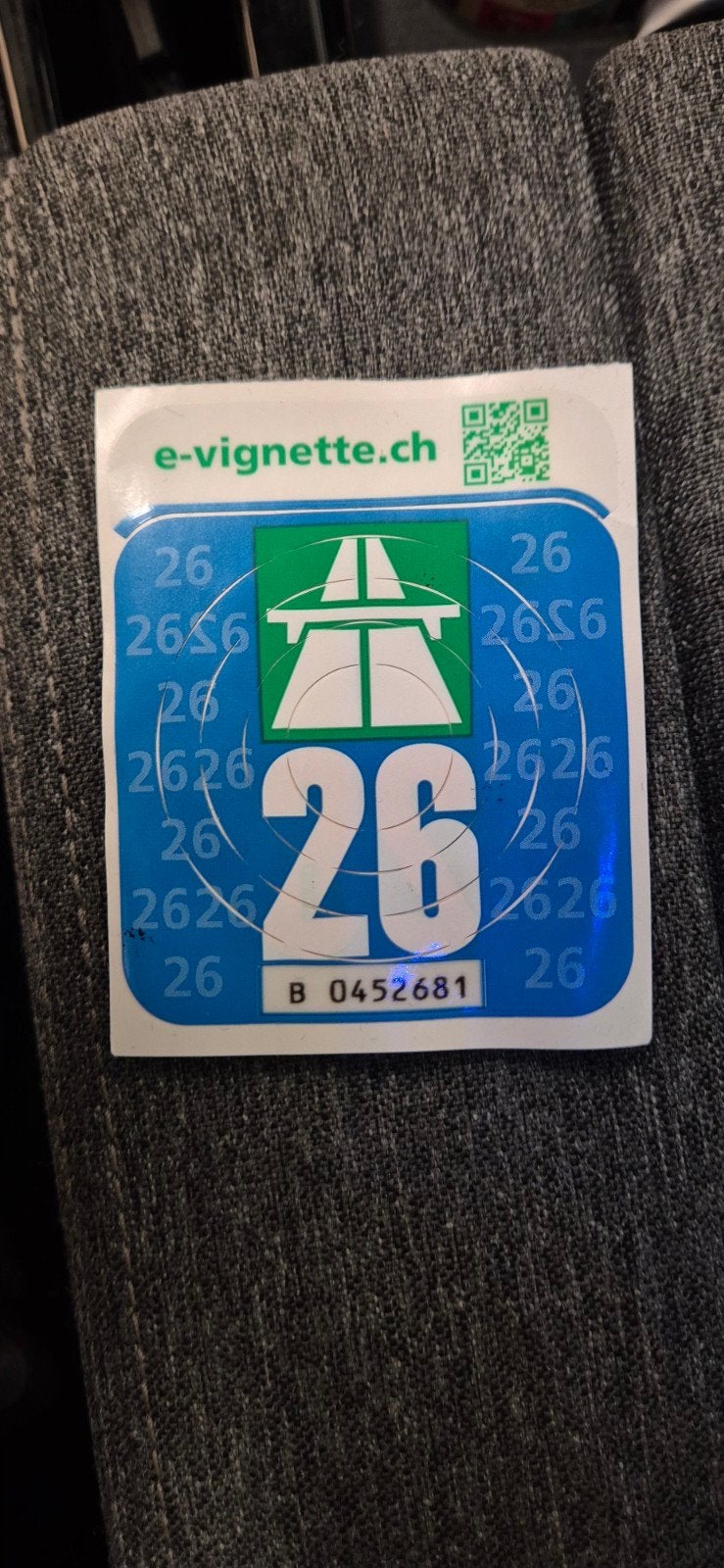 Sticker Zwitserland 2026