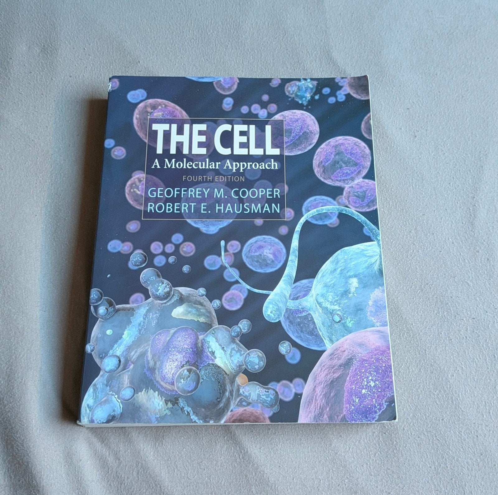 LA CELLULE : UNE APPROCHE MOLÉCULAIRE, 4e édition, Enlèvement ou Envoi, Comme neuf, Enseignement supérieur, Geoffrey m cooper en robert e hausman