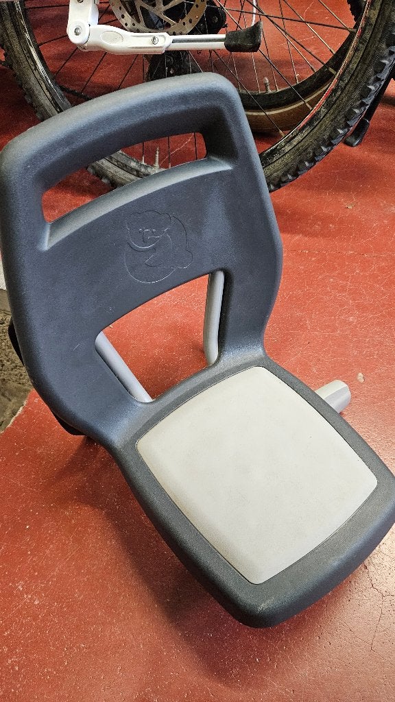 Fietsstoeltje Qibbel junior 6+, Ophalen, Achterzitje, 22 t/m 36 kg, Qibbel