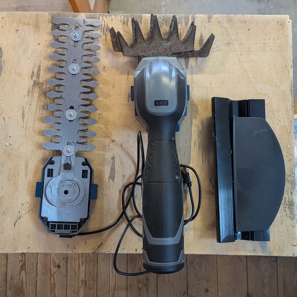 Cisaille à gazon et à haie sans fil, Jardin & Terrasse, Enlèvement, Utilisé, Ferrex
