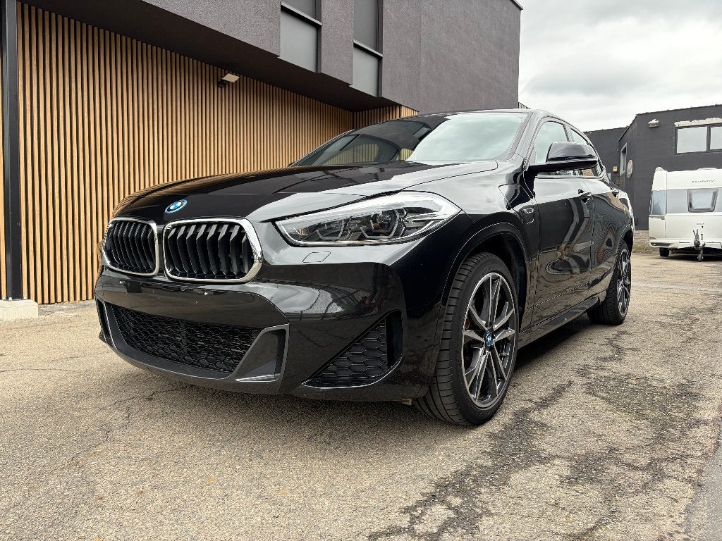 BMW X2, Auto's, Automaat, Zwart, Bedrijf, Hybride Elektrisch/Benzine