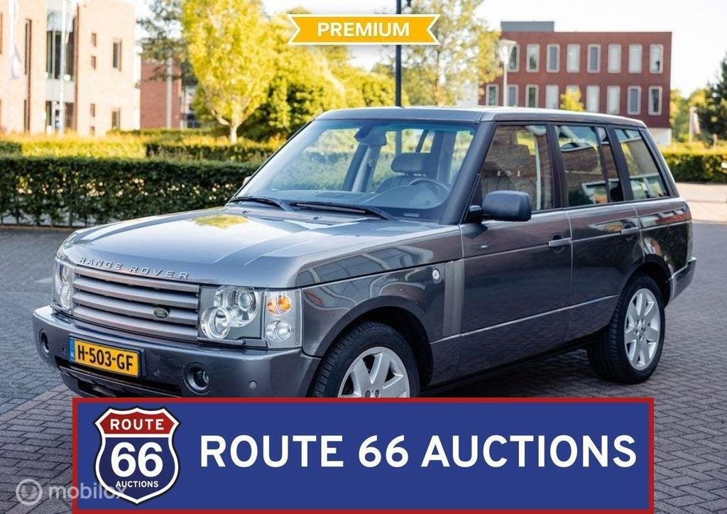 Land Rover Range Rover Vogue | 2004 | Route 66 Auctions, Auto's, Gebruikt, Zwart, Bedrijf, Handgeschakeld