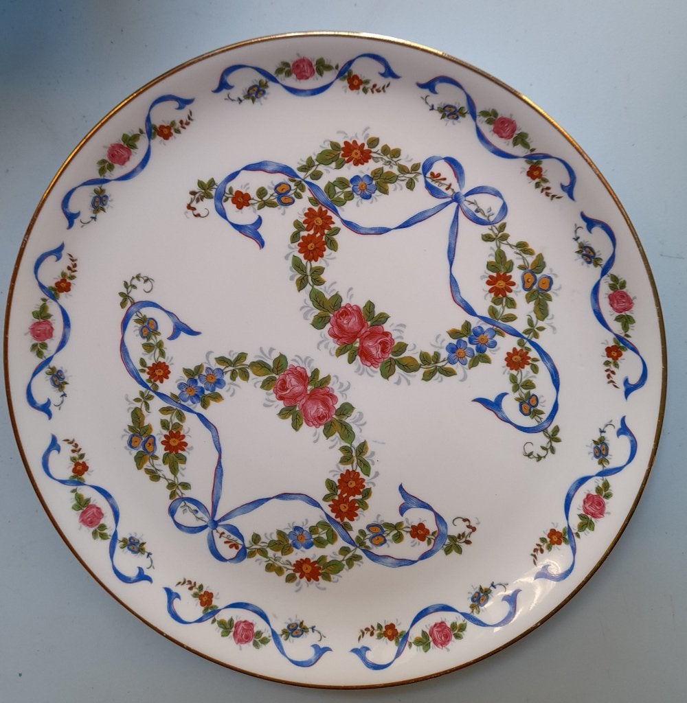 dienbord  en fruitschaal, Ophalen, Zo goed als nieuw, Rond, Glas