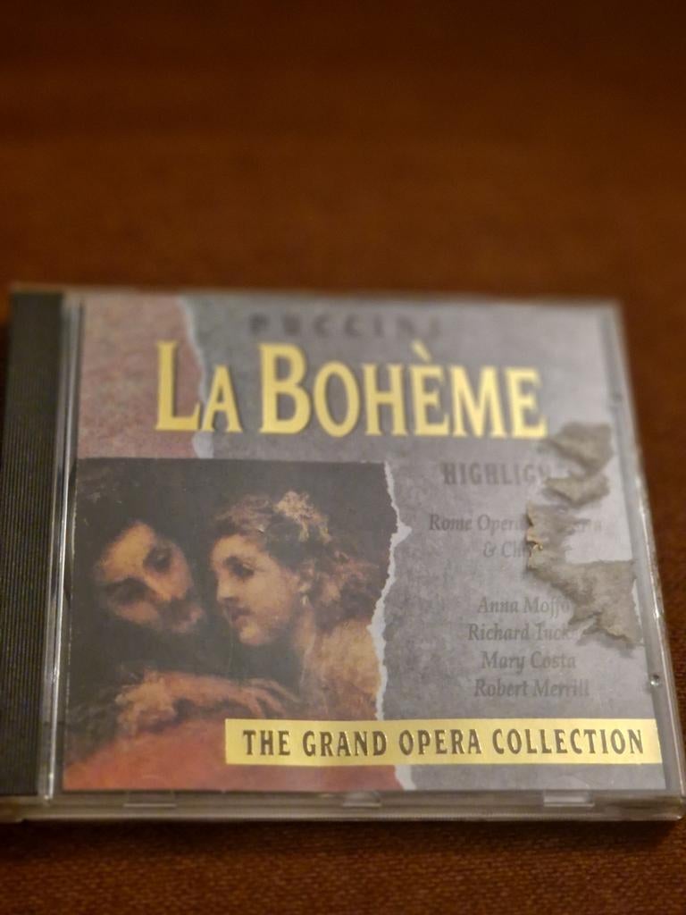 Puccini la bohème the grand Opera collection, Ophalen of Verzenden