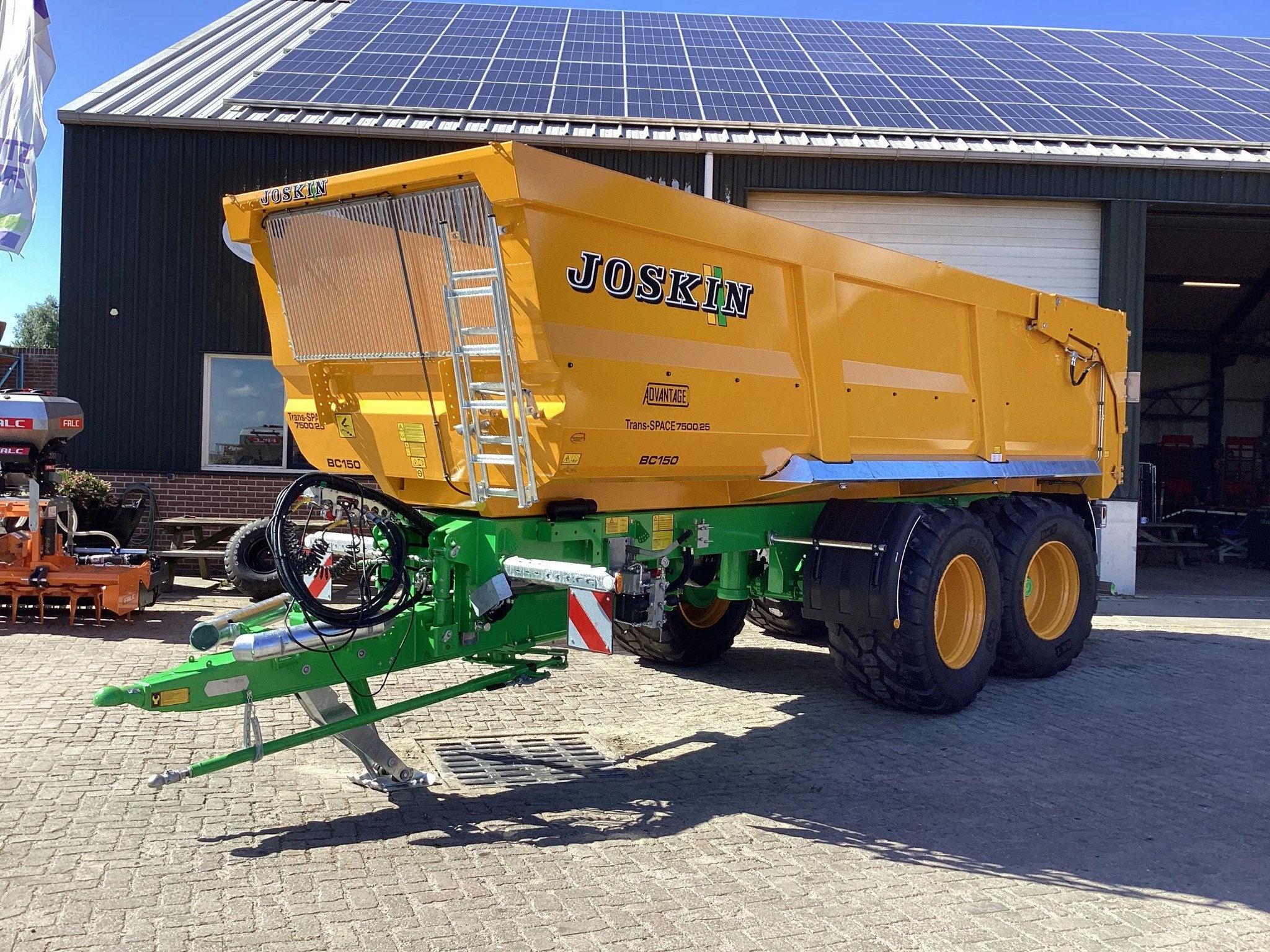 Joskin Trans Space 7500 kipwagen, Autre, Céréale