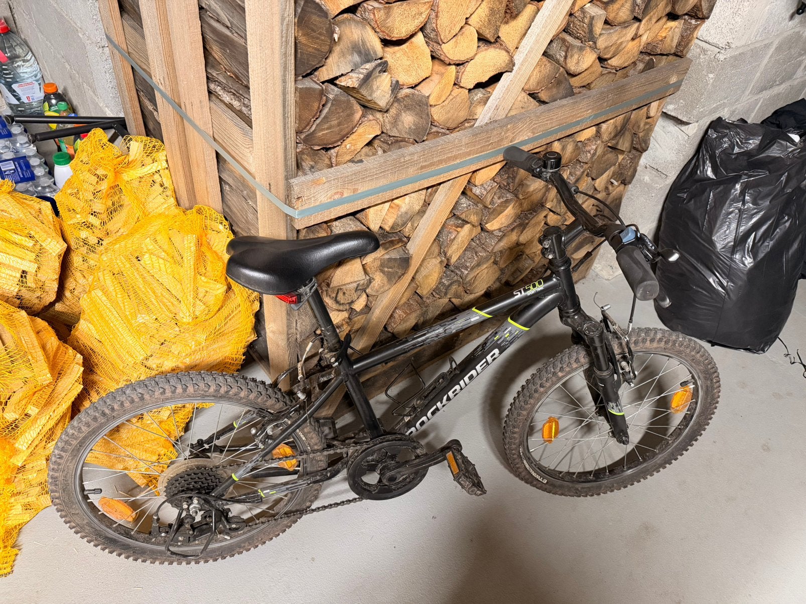 VTT enfant Rockrider ST 500 – 20 pouces – Shimano 6 vitesses, Fietsen en Brommers, Ophalen, Zo goed als nieuw