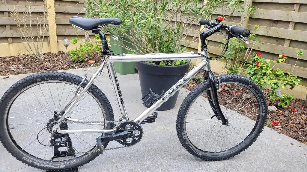 Magnifique VTT rétro : Foré Chrome - Shimano LX/Acera, Autres marques, Vitesses, Frein sur jante, Enlèvement