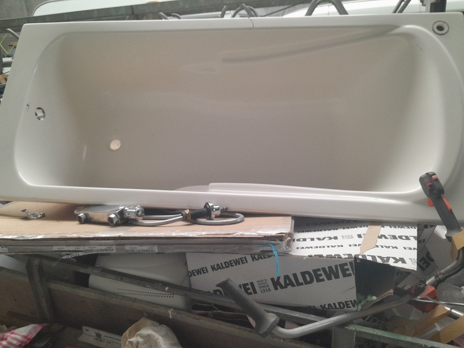 bad doush deur grohe thermo kraan, Enlèvement, Utilisé