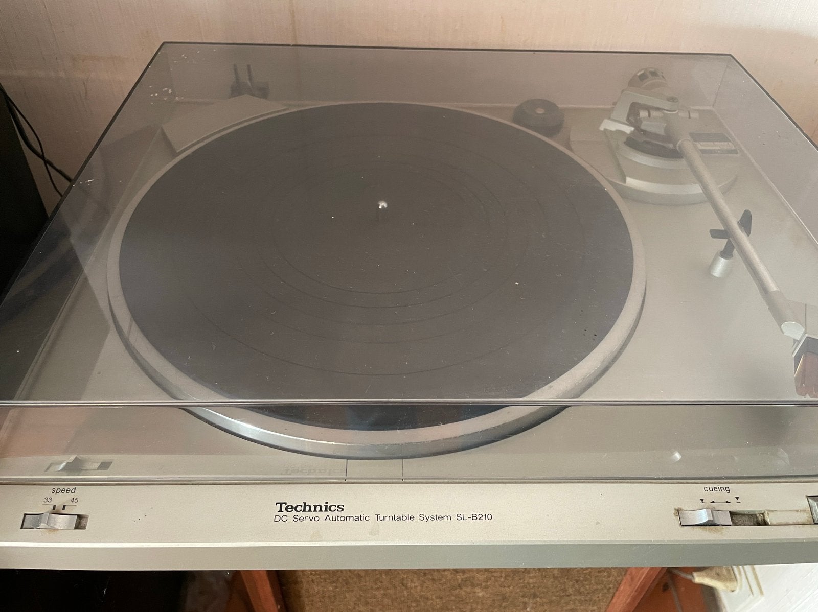 Vintage Technics SL-B210 DC Servo platenspeler (2stuks), Ophalen, Automatisch, Zo goed als nieuw, Platenspeler