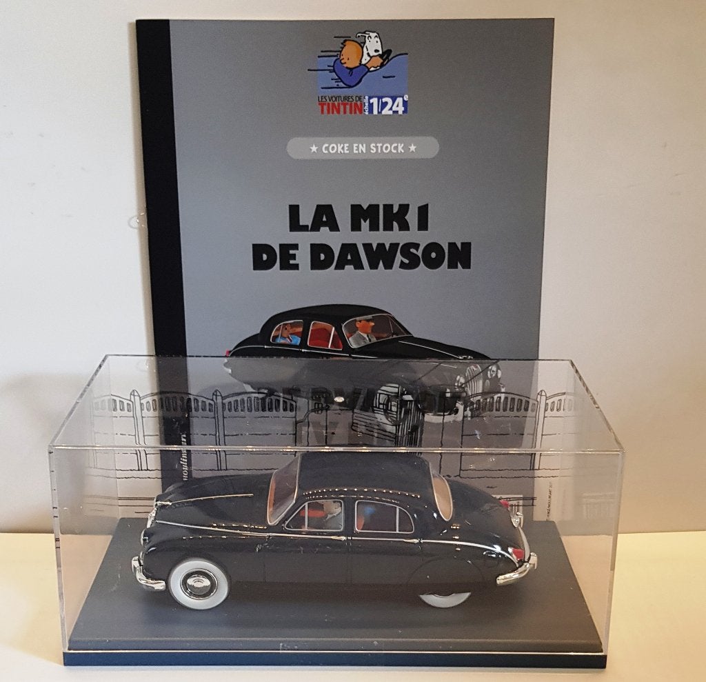 Les Voitures de Tintin 1/24 N35, « Dawson's MK1 », Collections, Envoi, Tintin, Neuf, Statue ou Figurine