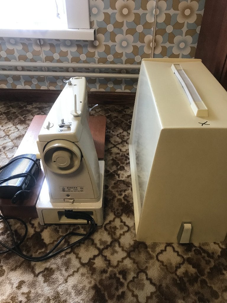naai machien singer, Enlèvement, Machine