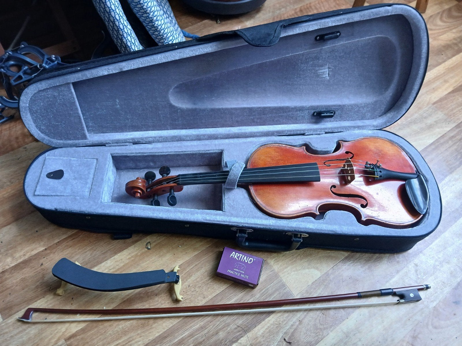 Violon  4/4, Musique & Instruments, Instruments à cordes frottées | Violons & Altos, Enlèvement, Utilisé, Violon, Avec valise