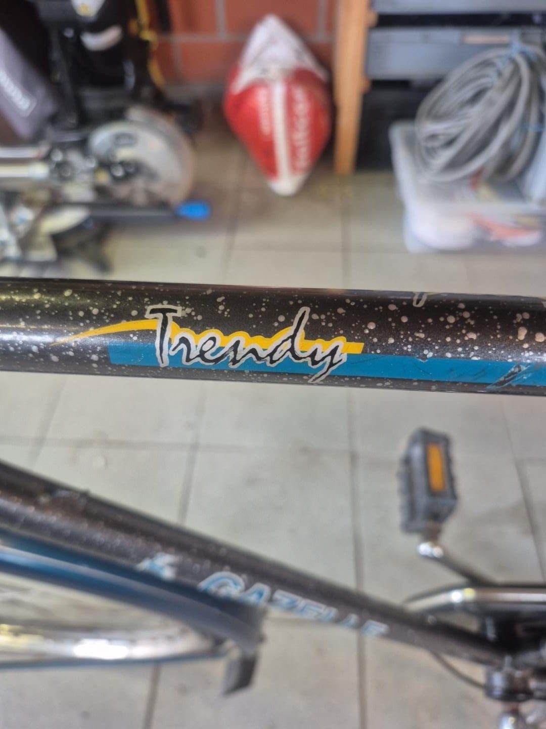 Gazelle Trendy herenfiets – nagezien – groot schoolboekrek, Fietsen en Brommers, Ophalen, Versnellingen, Zo goed als nieuw, Gazelle