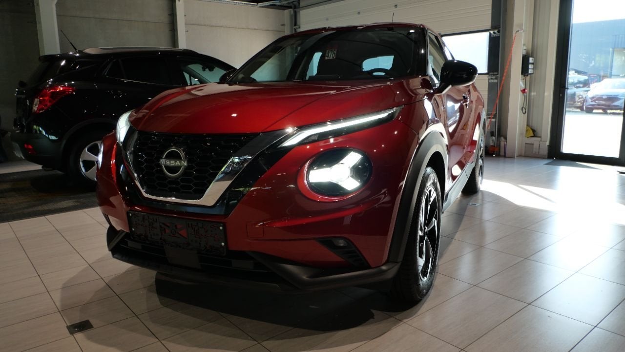 Nissan Juke NISSAN JUKE 1.0 DIG CONNECT, Autos, Rouge, Achat, Entreprise, Noir