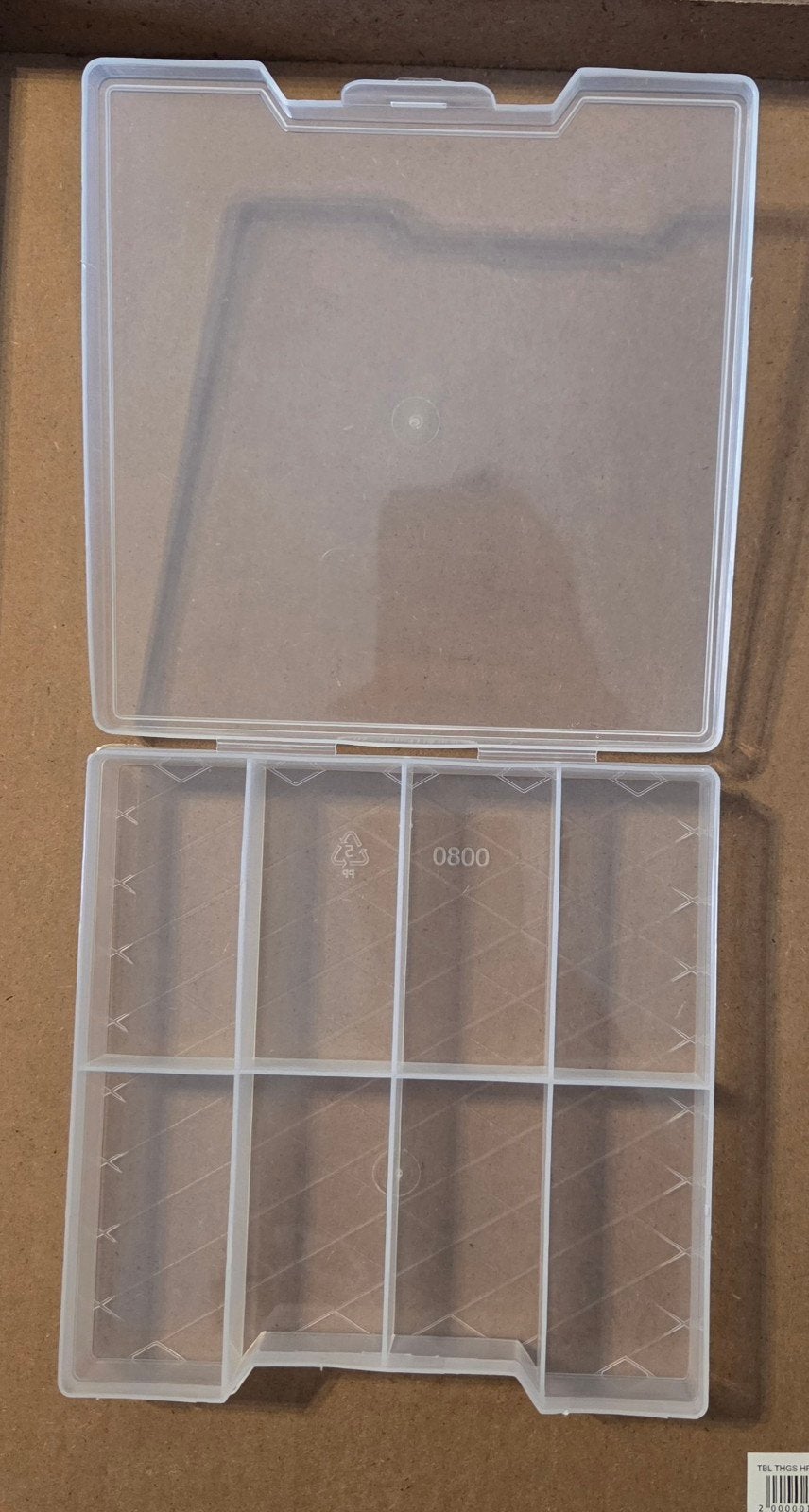 19 mini sorteerbakjes, Ophalen