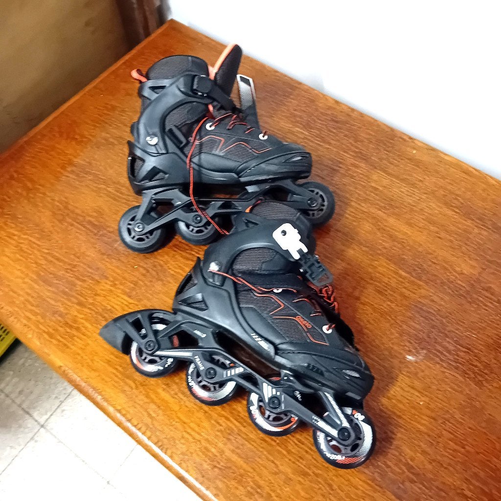 rollers en ligne et leur sac de rangement, Sport en Fitness, Skeelers, Kinderen, Inline skates 4 wielen, Ophalen, Overige merken
