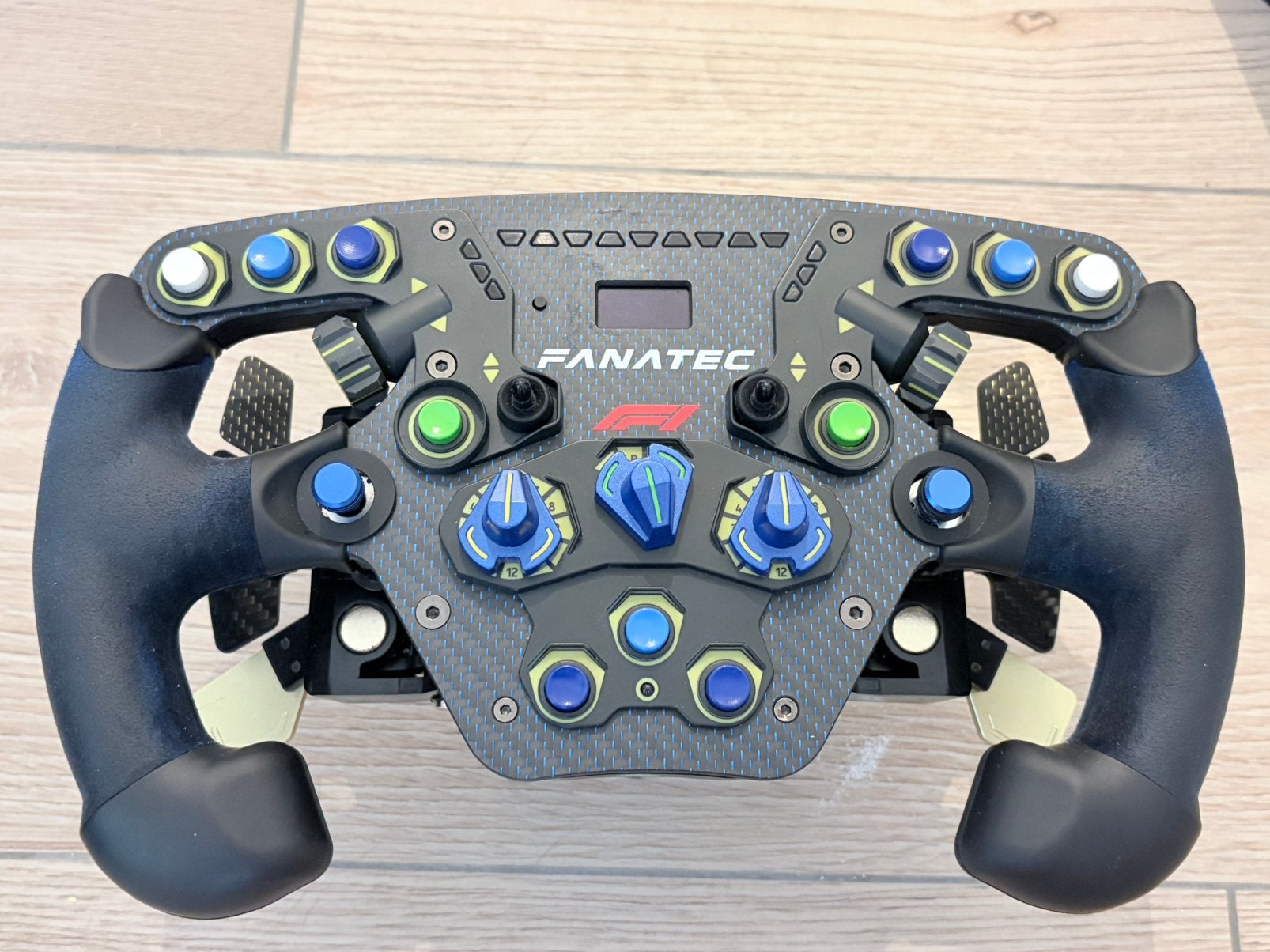 Volant Fanatec Clubsport v2.5 palettes podium, Enlèvement, Comme neuf