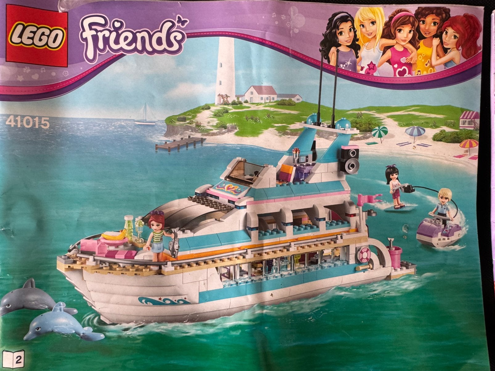 LEGO Friends (41015) - La chasse aux dauphins de luxe, Enlèvement ou Envoi, Lego, Accessoire, Friends