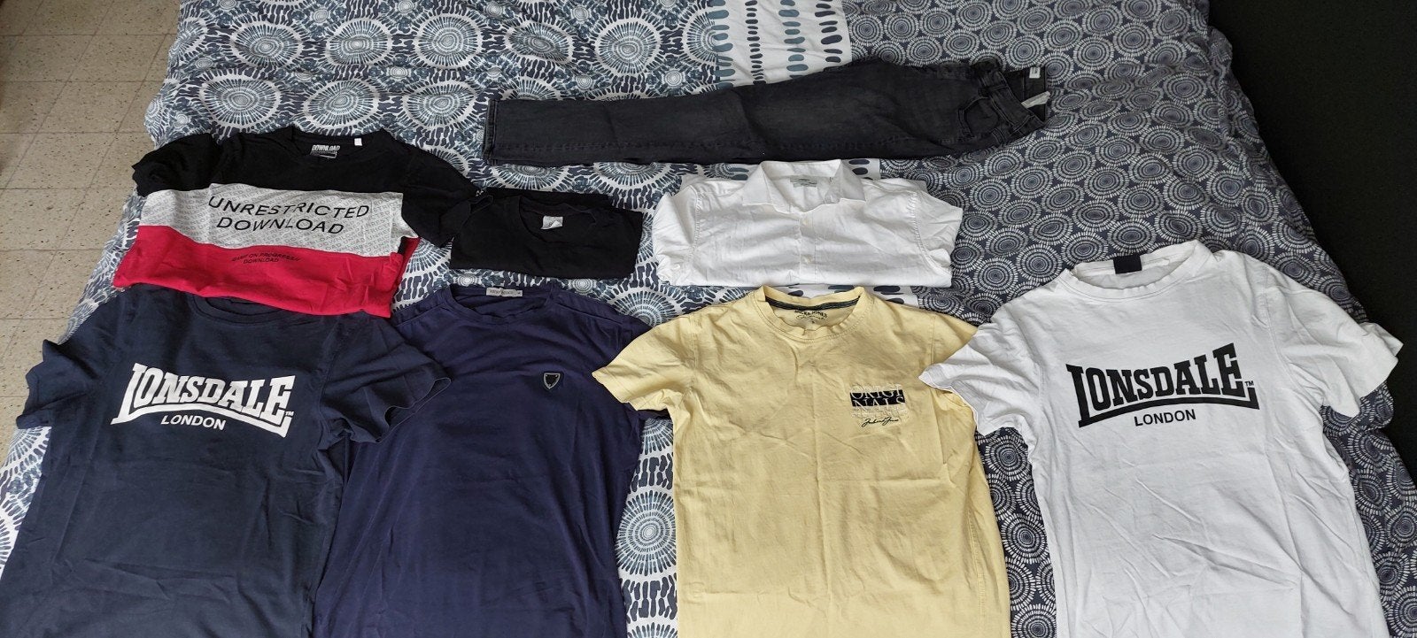 Lot de t-shirts, chemises, jeans, pantalons pour hommes, Enlèvement, Taille 46 (S) ou plus petite