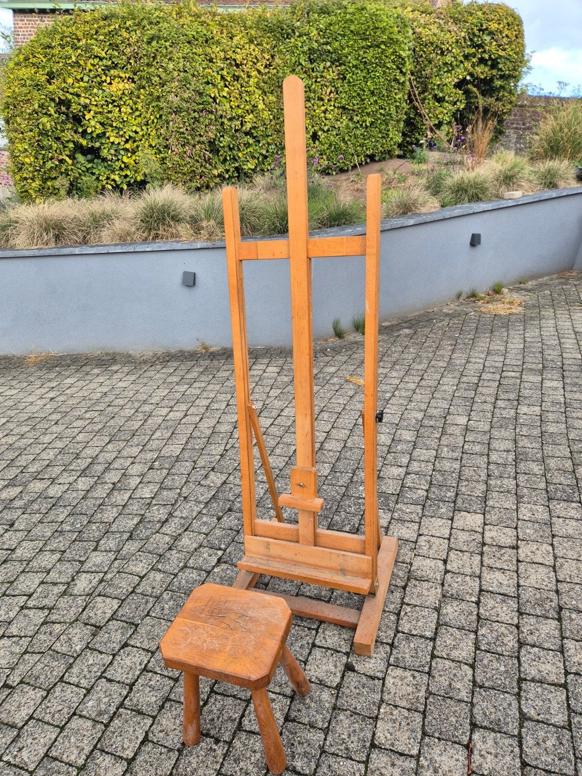 Schildersezel met bankje, Hobby en Vrije tijd, Ophalen, Gebruikt