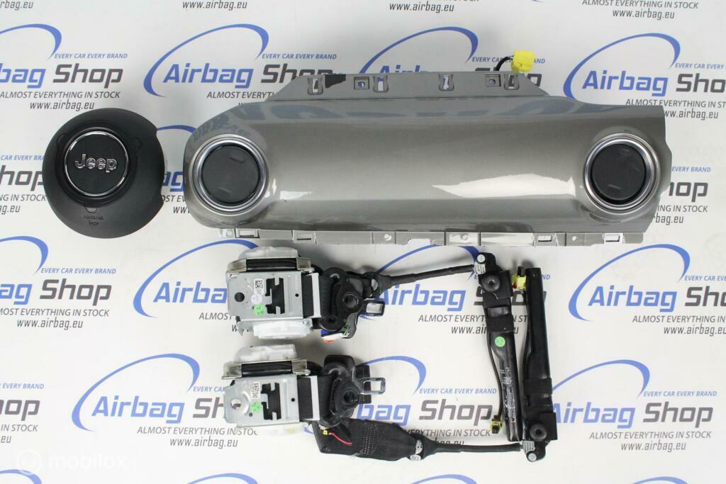 Airbag set – Paneel grijs Jeep Wrangler (2017-heden), Auto-onderdelen, Gebruikt, Ophalen of Verzenden