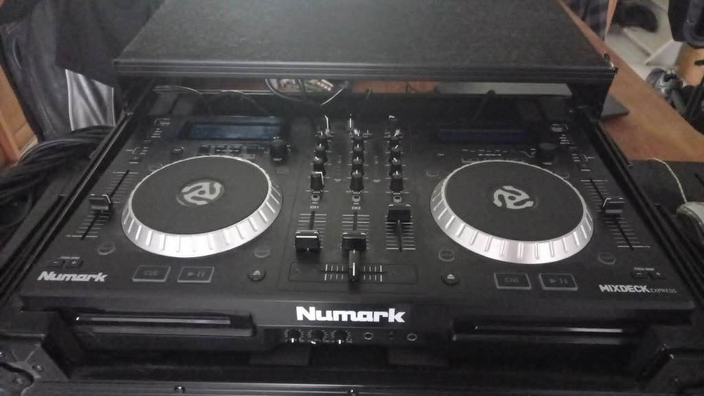 controller dj Numark mixdeck express met koffer, Ophalen, Gebruikt, Dj-set, Numark