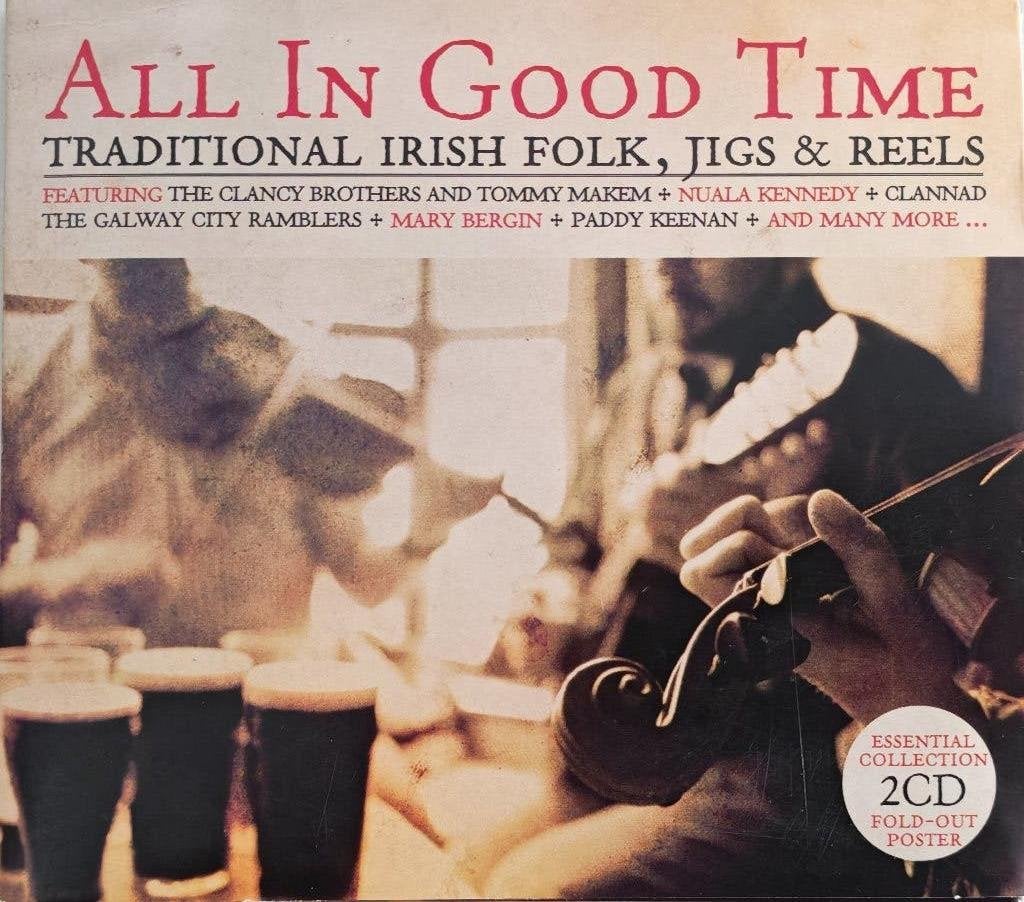 ALL IN GOOD TIME - Traditional Irish folk, jigs & reels, Cd's en Dvd's, Cd's | Verzamelalbums, Ophalen of Verzenden, Zo goed als nieuw