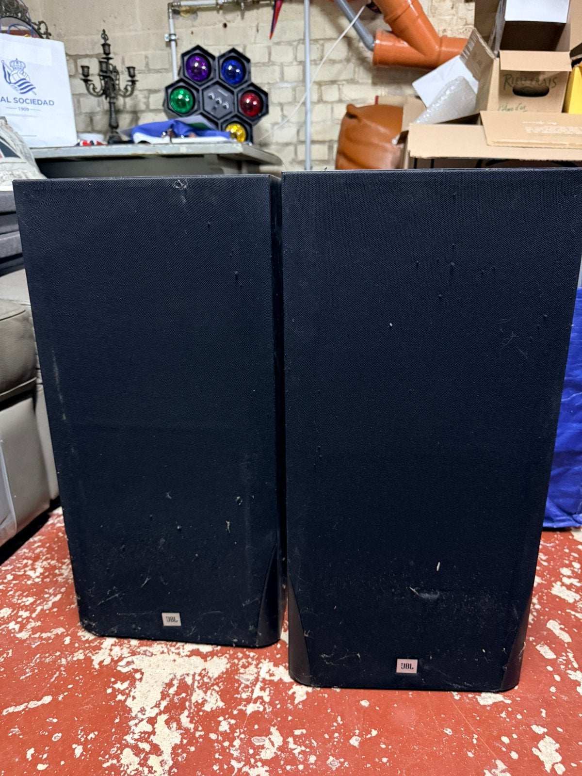 Deux baffles enceintes JBL, TV, Hi-fi & Vidéo, Enceintes, Enlèvement, Utilisé, JBL