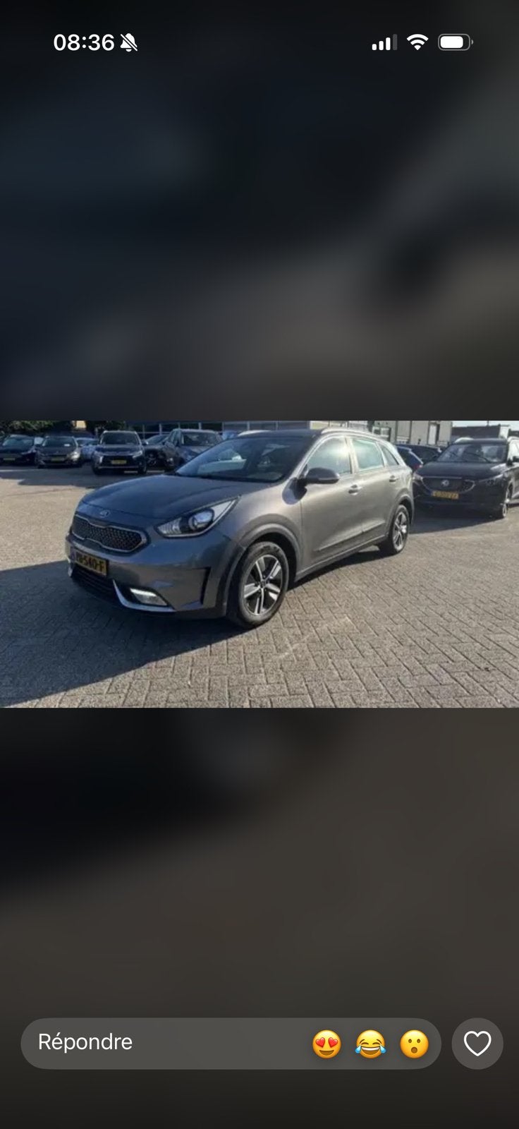 Kia Niro hybrid, Autos, Argent ou Gris, Achat, Euro 6, Noir