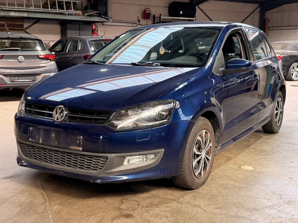 VOLKSWAGEN POLO /// MOTOR DEFECT ////, Auto's, Voorwielaandrijving, Stof, Blauw, Bedrijf