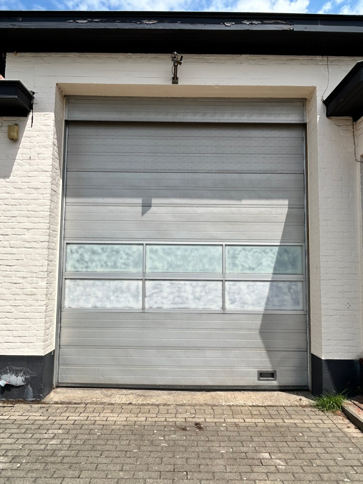 Sectionaal poort(merk crawford), Ophalen, Kunststof, Gebruikt, Overige typen