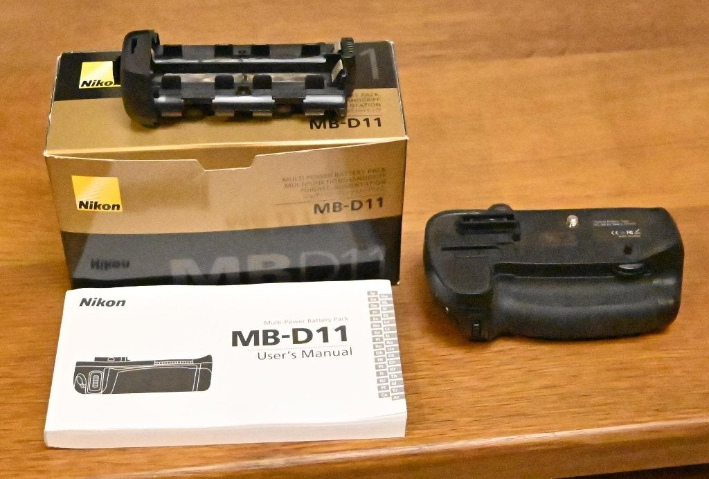gripp nikon, Audio, Tv en Foto, Fotocamera's Digitaal, Ophalen, Zo goed als nieuw, Nikon