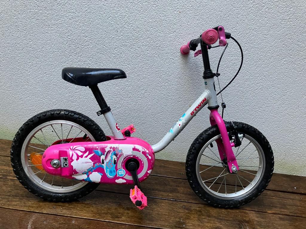 Vélo enfant B Twin 2-5 ans, Vélos & Vélomoteurs, Frein sur jante, Enlèvement, Utilisé, BTwin Décathlon