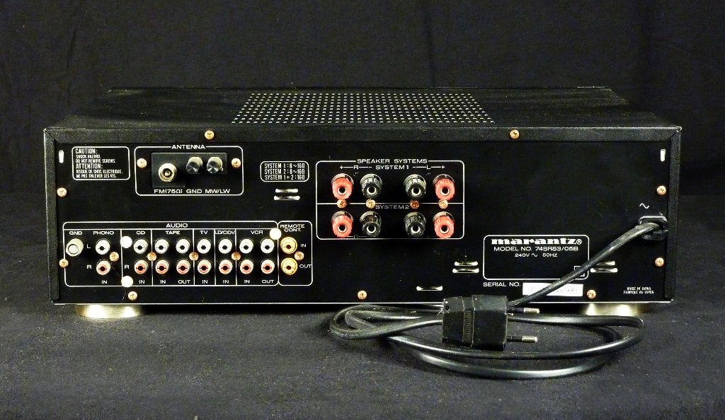 Stereo Receiver Marantz, Audio, Tv en Foto, Versterkers en Ontvangers, Marantz, Gebruikt, Ophalen of Verzenden, Minder dan 60 watt