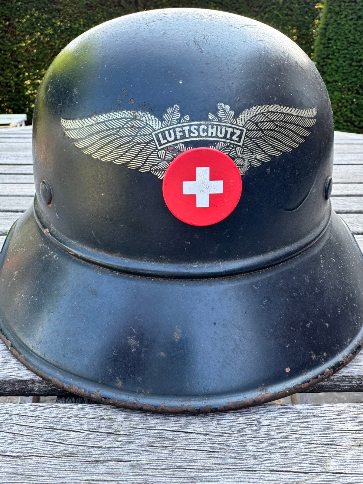 Luftschutzhelm, Verzamelen, Ophalen of Verzenden, Helm of Baret