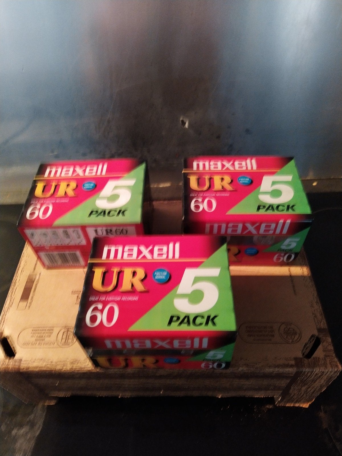 Maxell audio cassette UR 60, Ophalen of Verzenden, Nieuw in verpakking, Origineel