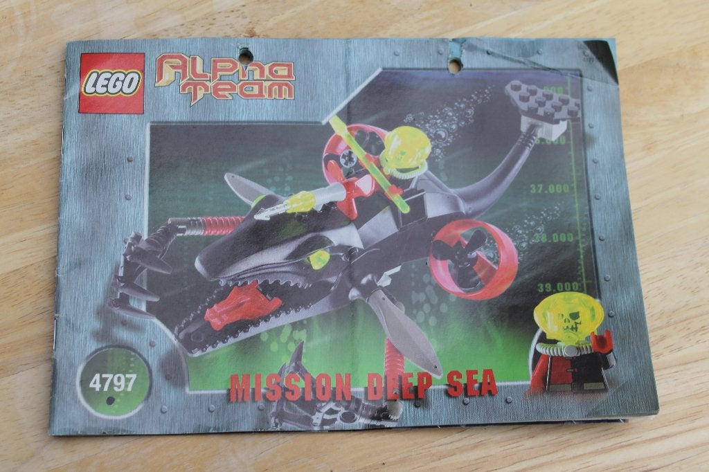 LEGO 4797 Ogel Mutant Killer Whale, Alpha Team, Gebruikt, Overige thema's, Lego, Ophalen of Verzenden