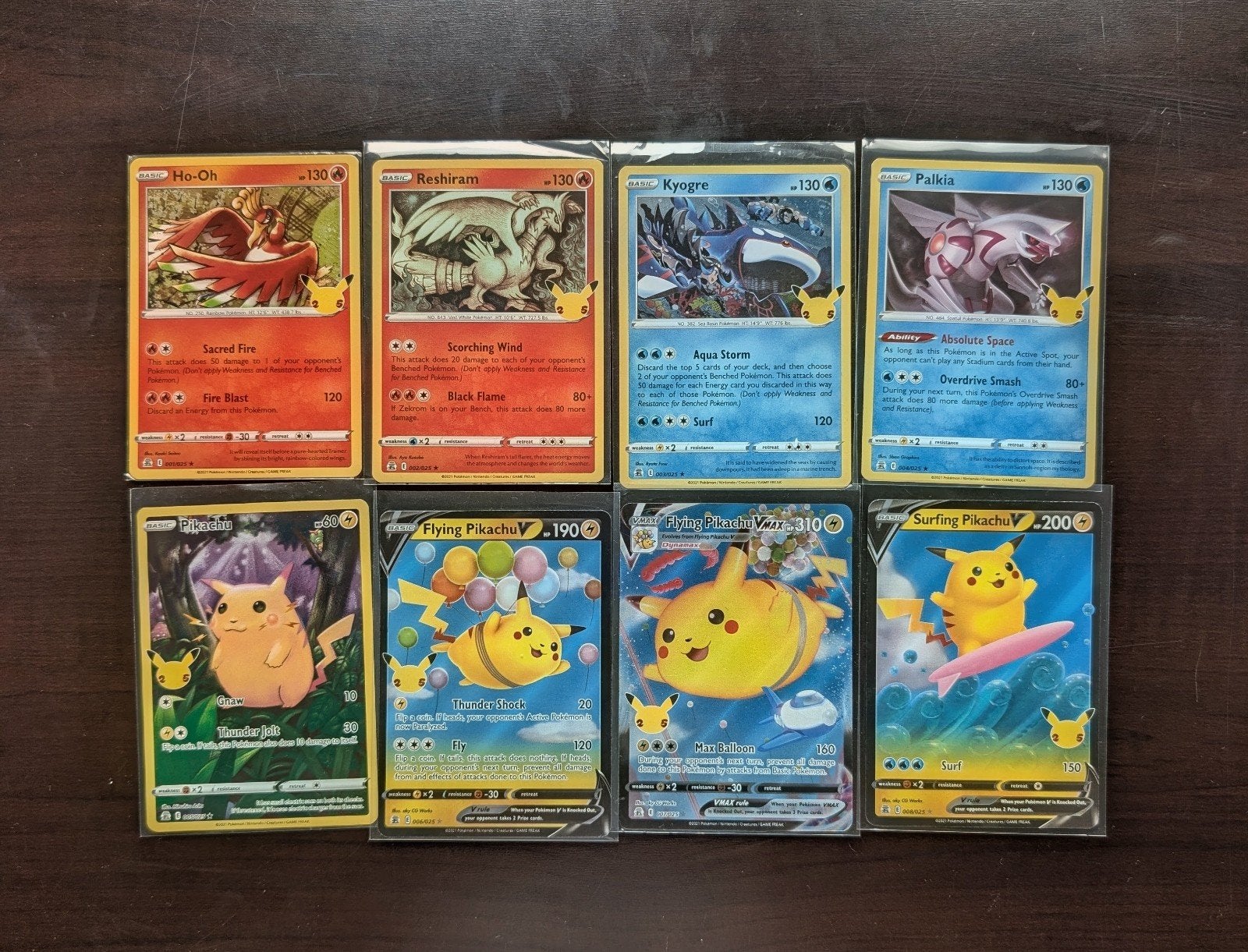 Pokemon celebrations set, Ophalen of Verzenden, Zo goed als nieuw, Meerdere kaarten, Foil