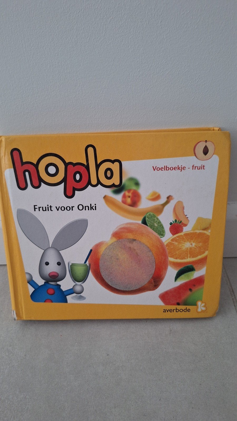 Voelboek hopla fruit, Ophalen, Gebruikt, Taal en Lezen